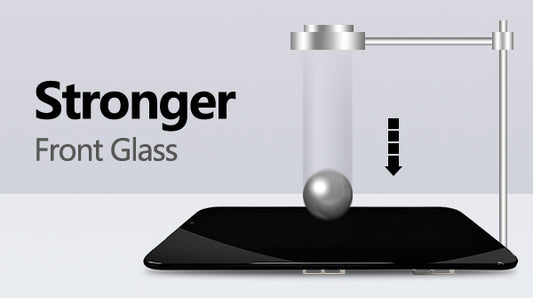 Stronger front glass