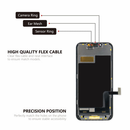 (MP+) LTPS InCell LCD Assembly for iPhone 13 Mini - Black